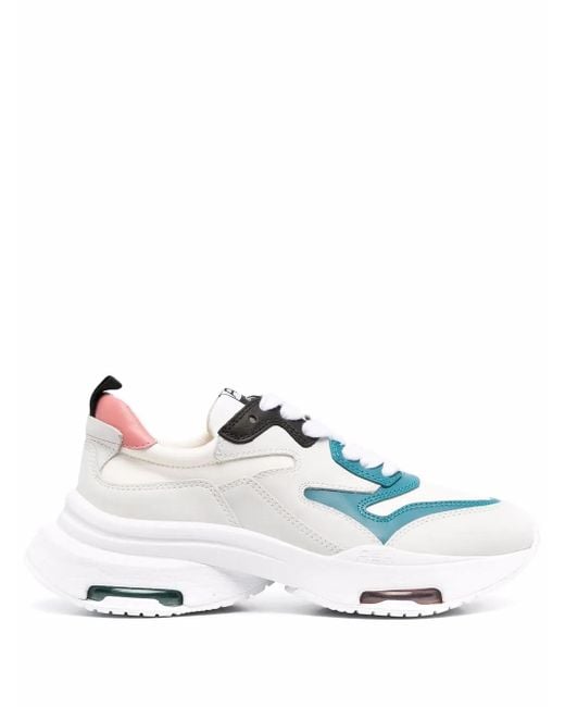 Ash White Octapus Leather Sneakers