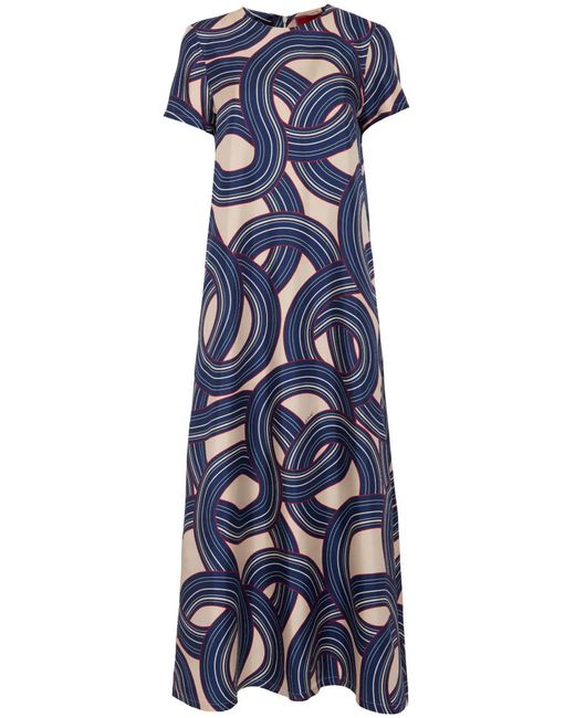 LaDoubleJ Blue Swing Maxi Dress