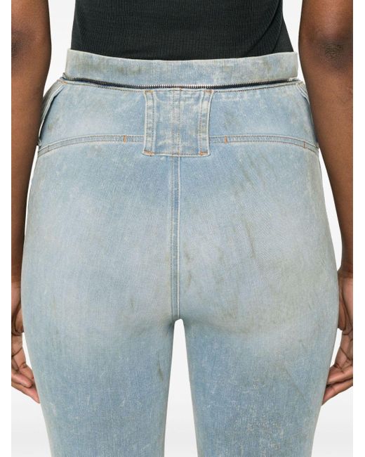 DIESEL Blue De-isla Denim Skinny Jeans
