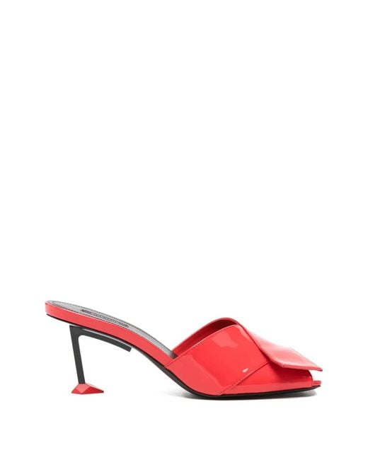 Givenchy Red Boudoir Sandals