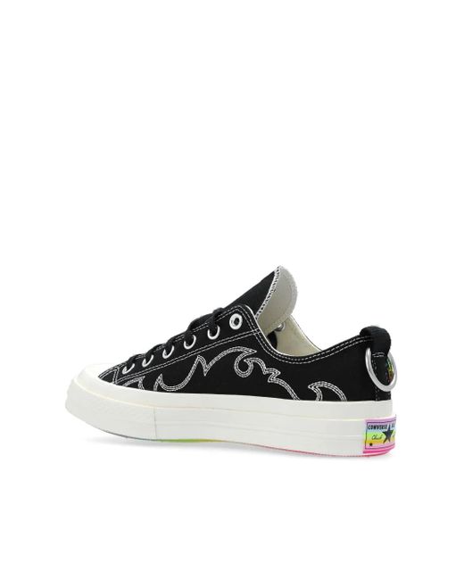 Converse Black Chuck 70 Pride Sneakers