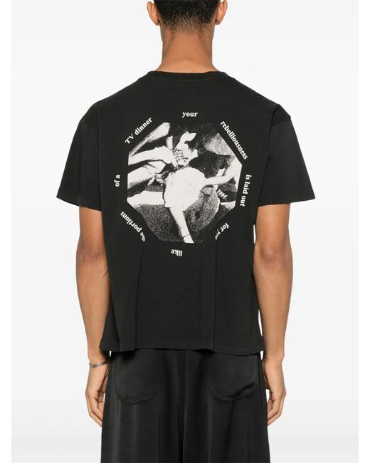 Enfants Riches Deprimes Black Cotton T-Shirt