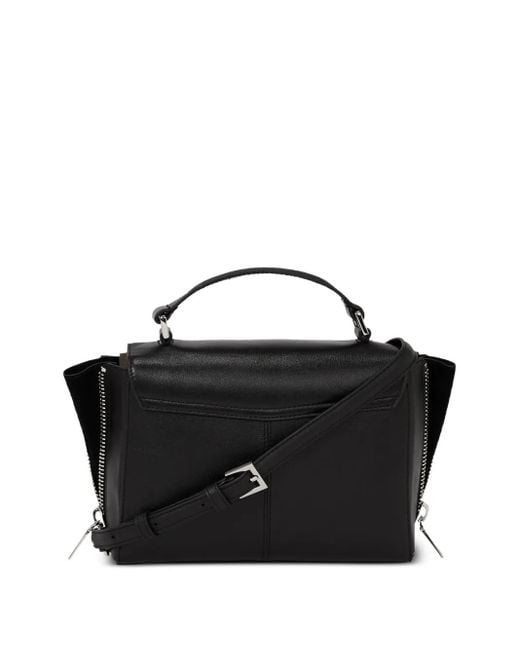 Karl Lagerfeld K/Hardware Kleine Tas Met Handgreep En Luipaardprint in het Black
