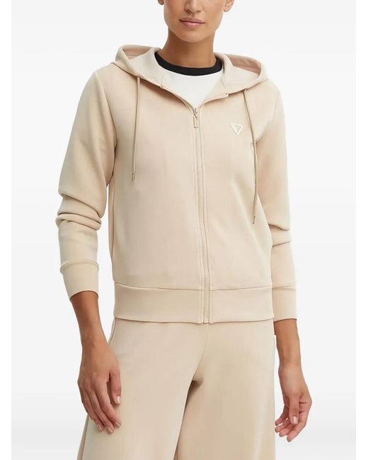 Guess Top Met Capuchon in het Natural