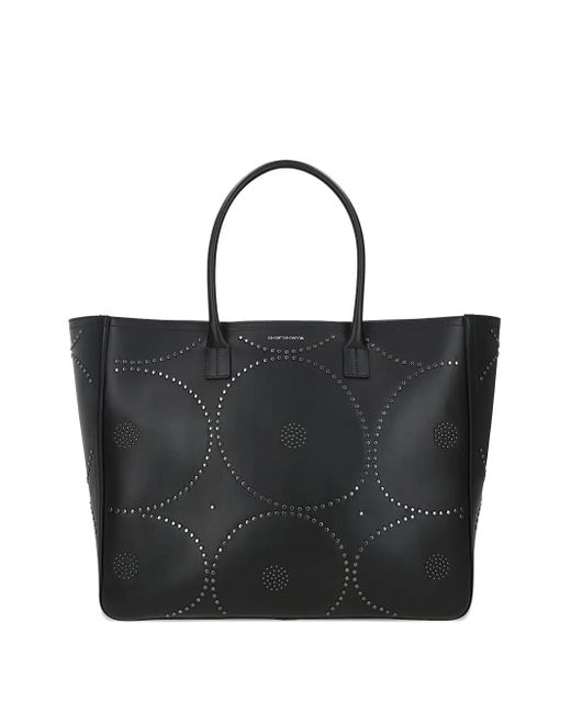 10 Corso Como Black Große Tresor Tote Bag