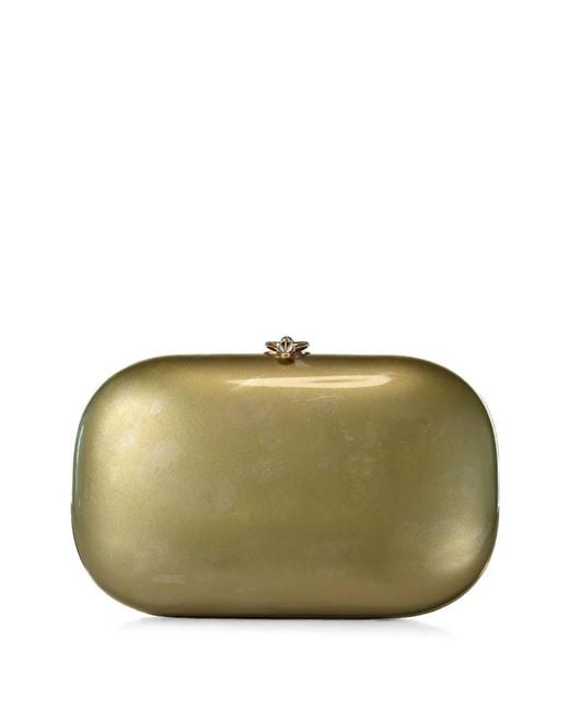 Jeffrey Levinson Green Small Elina Plus Monet Clutch Bag