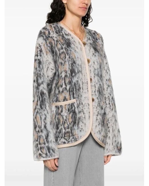 Forte_forte Gray Wool Blend Jacket
