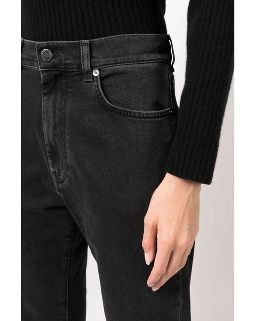 Loulou de Saison Black Straight Leg Jeans