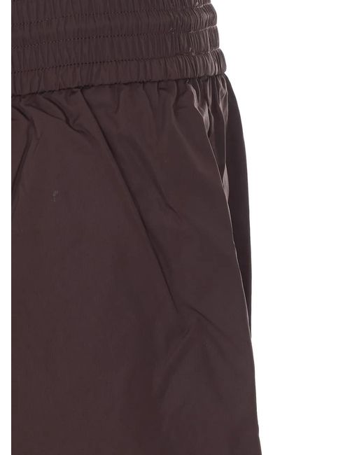 Zimmermann Purple Drawstring Elasticated-Cuff Track Pants