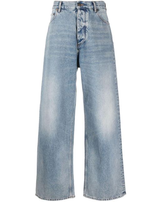 DARKPARK Blue High-rise Flared Jeans