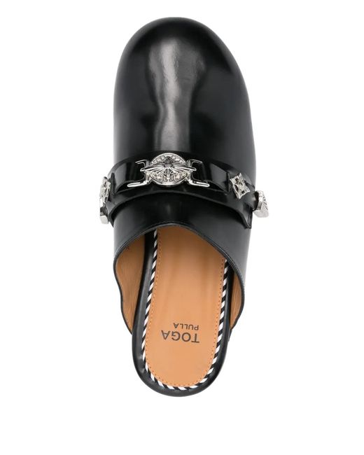 Toga Black Mules 45Mm