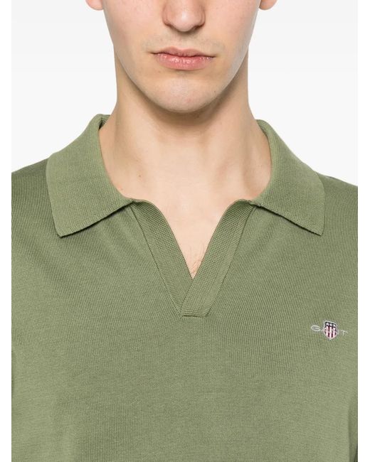 Gant Green Long-Sleeve T-Shirt for men