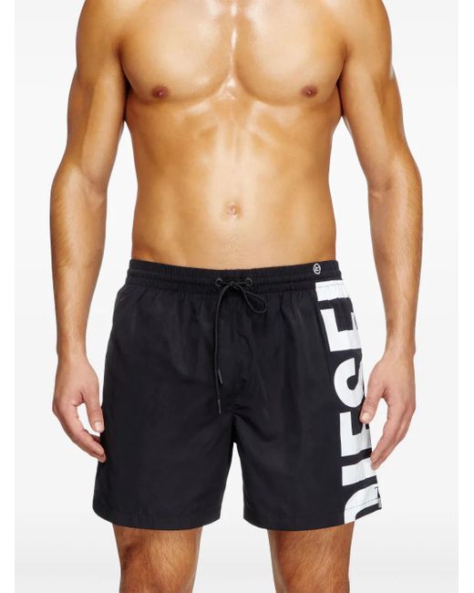 メンズ DIESEL Rio-41-d-core トランクス水着 Black