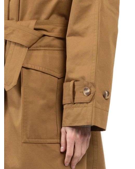 Gabardina Con Cinturón Zimmermann de color Natural