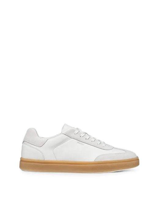 Geox White Baltmoore Sneakers for men