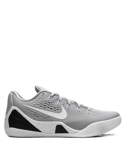 Nike Gray Kobe 9 Em Low-Tops Sneakers for men