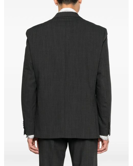 Karl Lagerfeld Black Single-Breasted Jacket for men