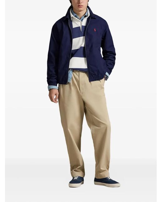 Polo Ralph Lauren Blue Windbreacker Jacket for men