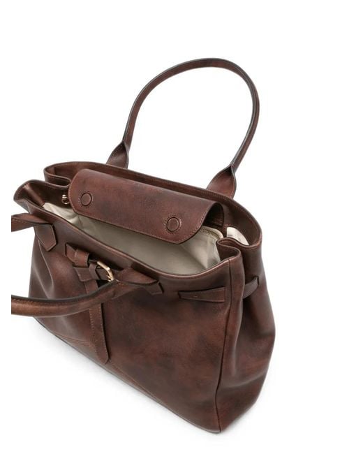 Ballantyne Brown Medium Kate Tote Bag