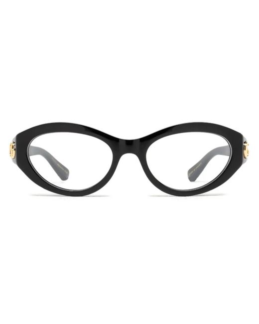 Gucci Black Round-Frame Glasses