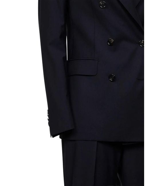 Tagliatore Blue Costume À Veste À Boutonnière Croisée