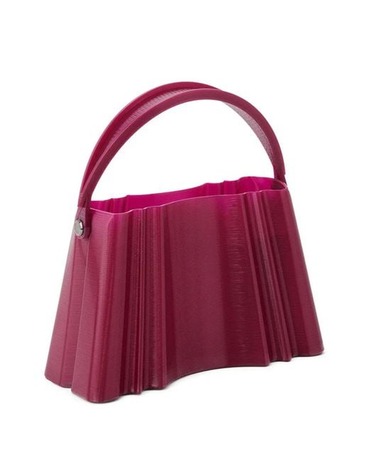 Touchless Purple Micro Silk Clutch Bag