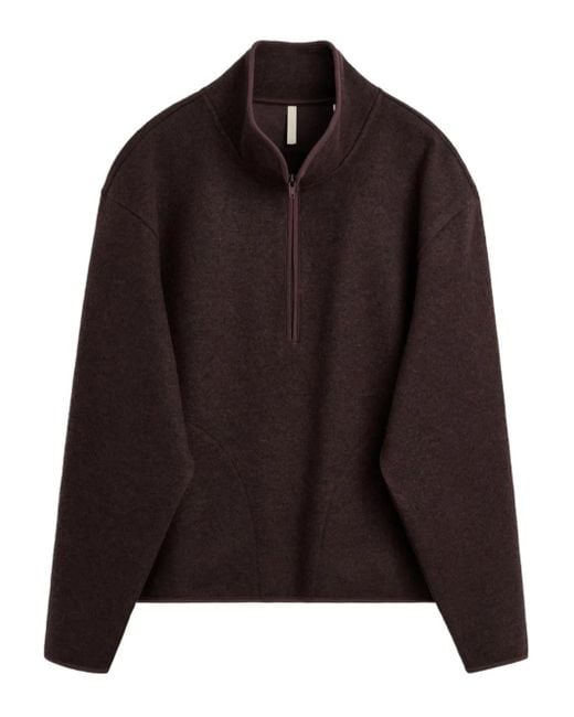sunflower Brown Pullover mit Reißverschluss