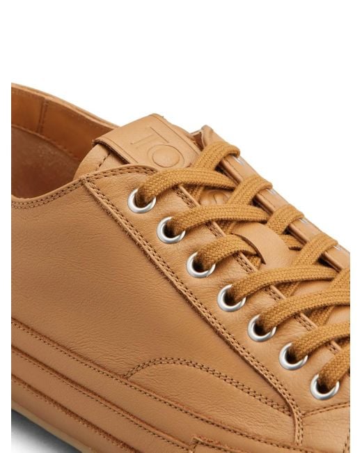 Tod's Brown Cassetta Pelle for men