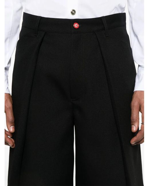Casablanca Black Chicano Pleated Shorts for men