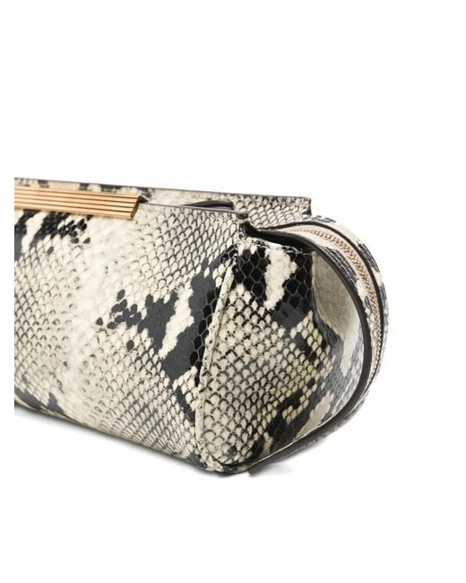 Khaite White Donna Evening Clutch
