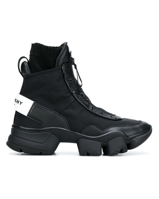Givenchy Black Jaw High Sneakers for men
