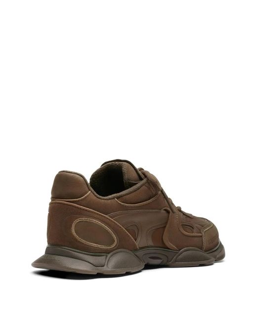 Axel Arigato Brown Eris Panelled Sneakers for men