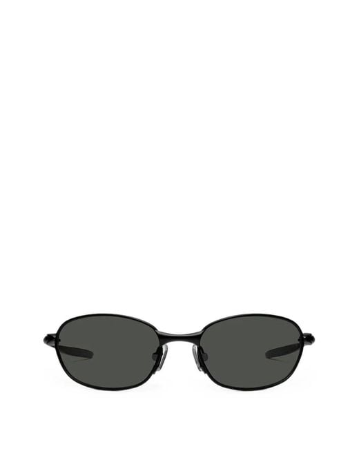 Gentle Monster Black Pitot Oval-Frame Sunglasses