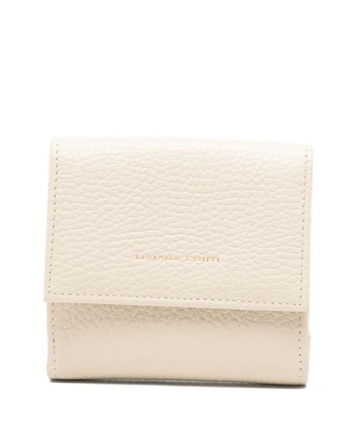 Liviana Conti Natural Textured Wallet