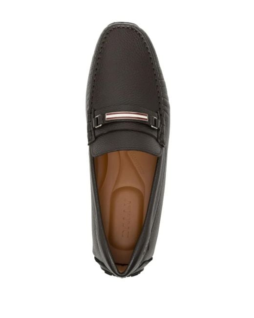 Bally Gray Pilot Driver for men