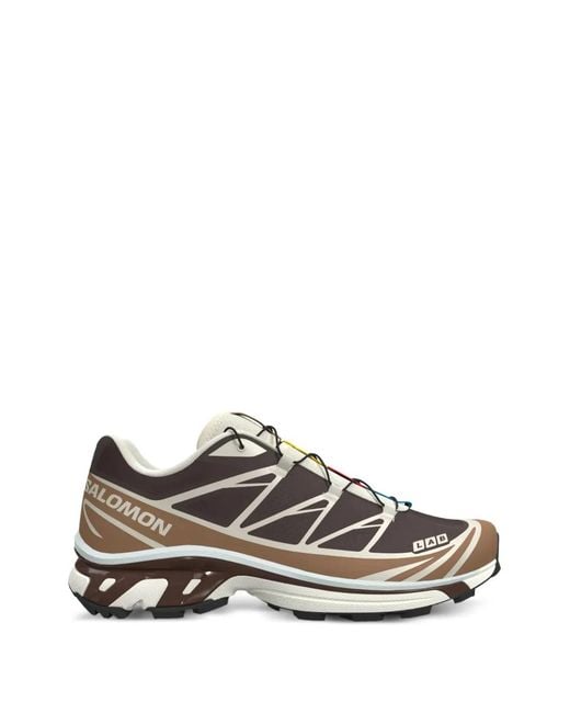 Salomon White Lab Zig-Zag Sneakers
