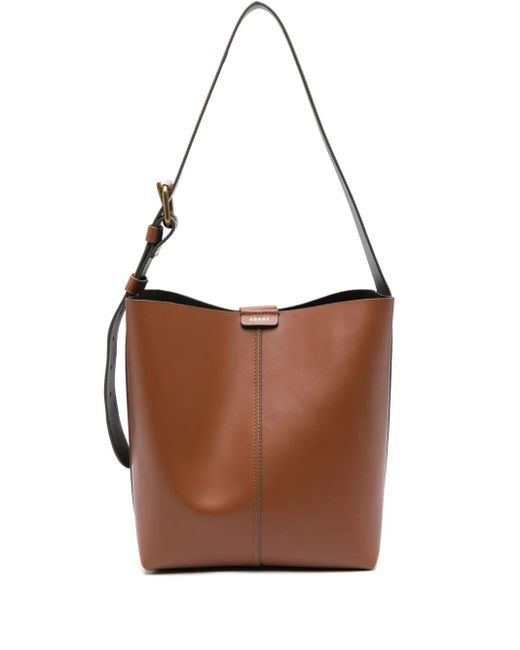 Borsa A Secchiello Saudade Mini di Soeur in Brown