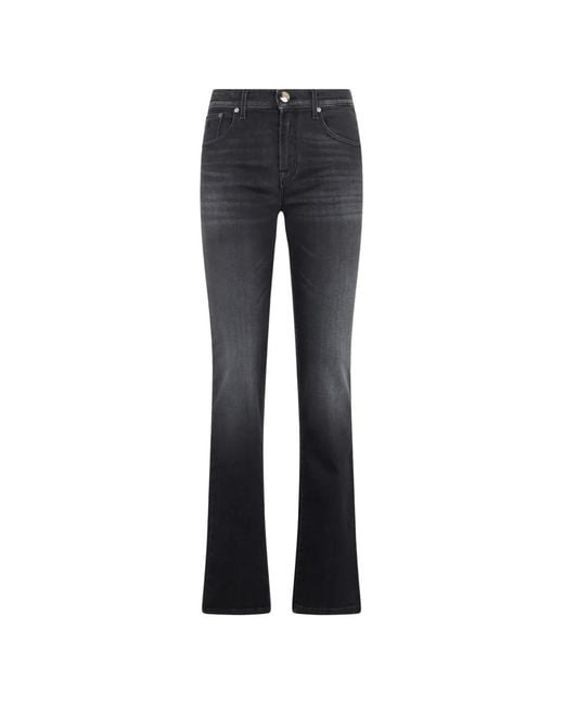 Moorer Blue Five-Pockets Jeans