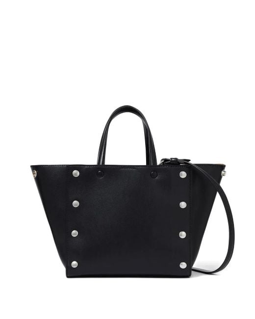 Stella McCartney Stella Studs Shopper in het Black