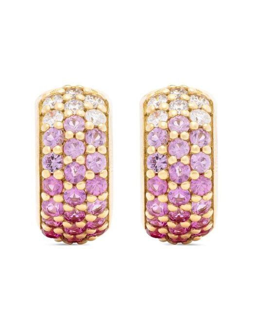 Future Fortune Pink 18K Euphoria Diamond Earrings