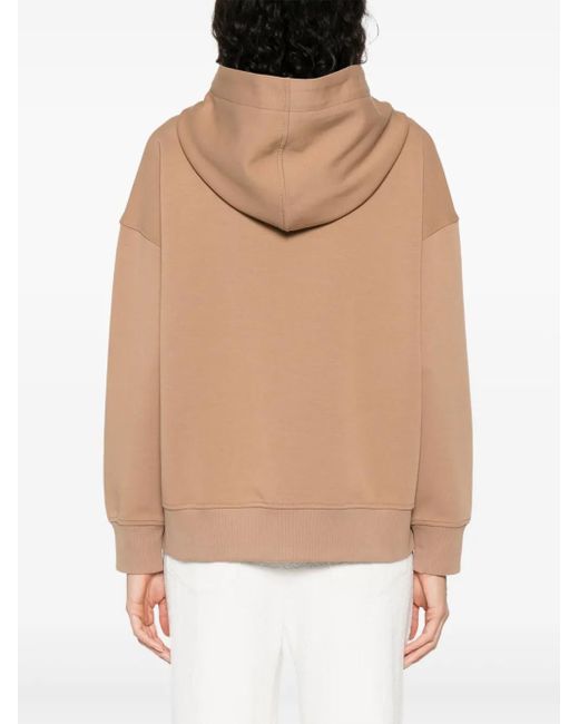 Max Mara ジップアップ パーカー Natural