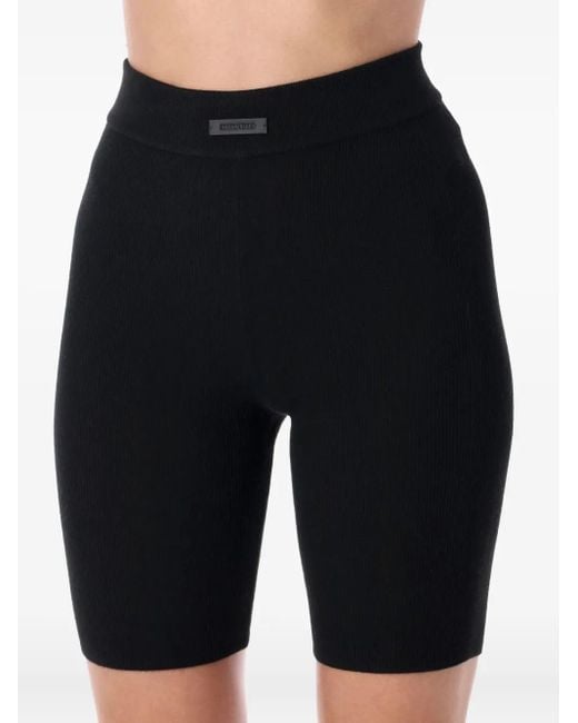 Fear Of God Blue Ribbed Biker Shorts