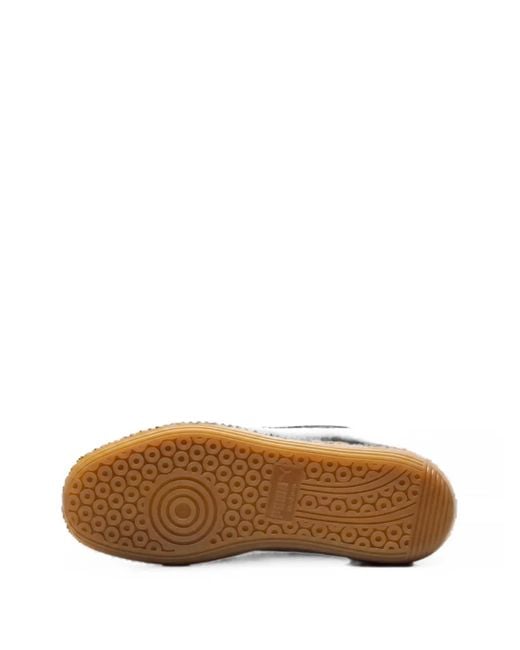 PUMA Brown Palermo Hairy Sneakers for men