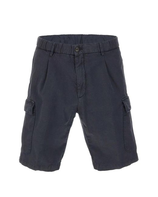 Briglia 1949 Blue Newport Cargo Shorts for men
