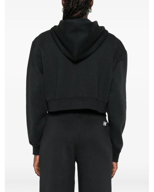 New Balance Black Zip-Up Hoodie