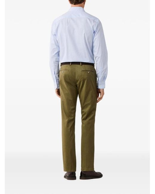 Hackett Green Kensington Slim-Fit Chinos for men