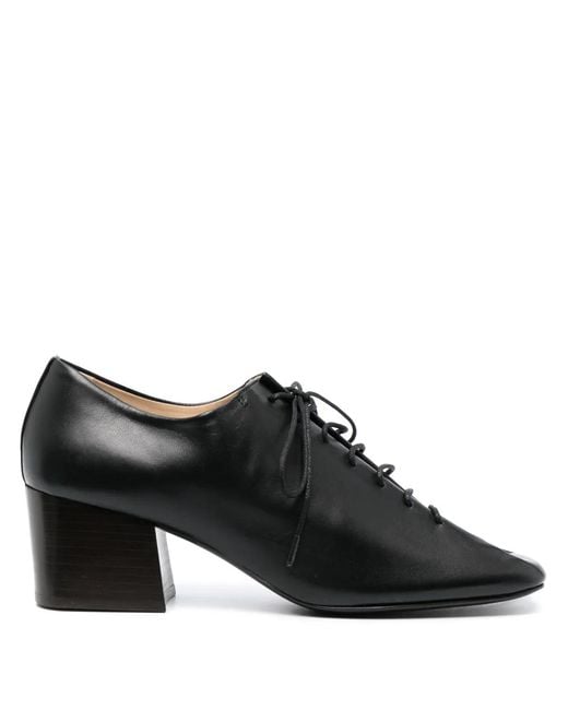 Lemaire Black Souris 60Mm Leather Brogues
