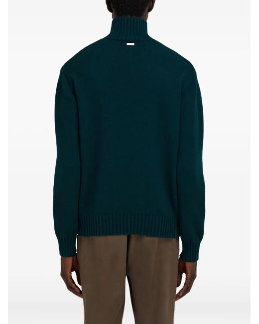 Jersey De Cachemira Ferragamo de hombre de color Green
