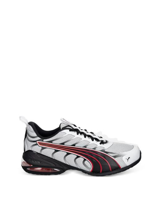 PUMA White Voltra Panelled Sneakers for men