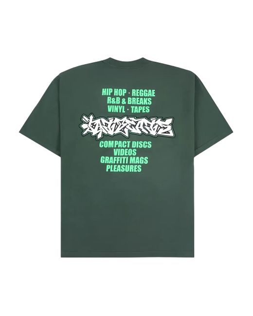 Pleasures Green Melrose T-Shirt for men